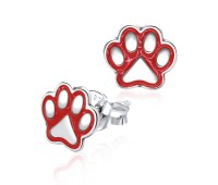 Cutie Cat Footprint Kid Stud Earring STE-644